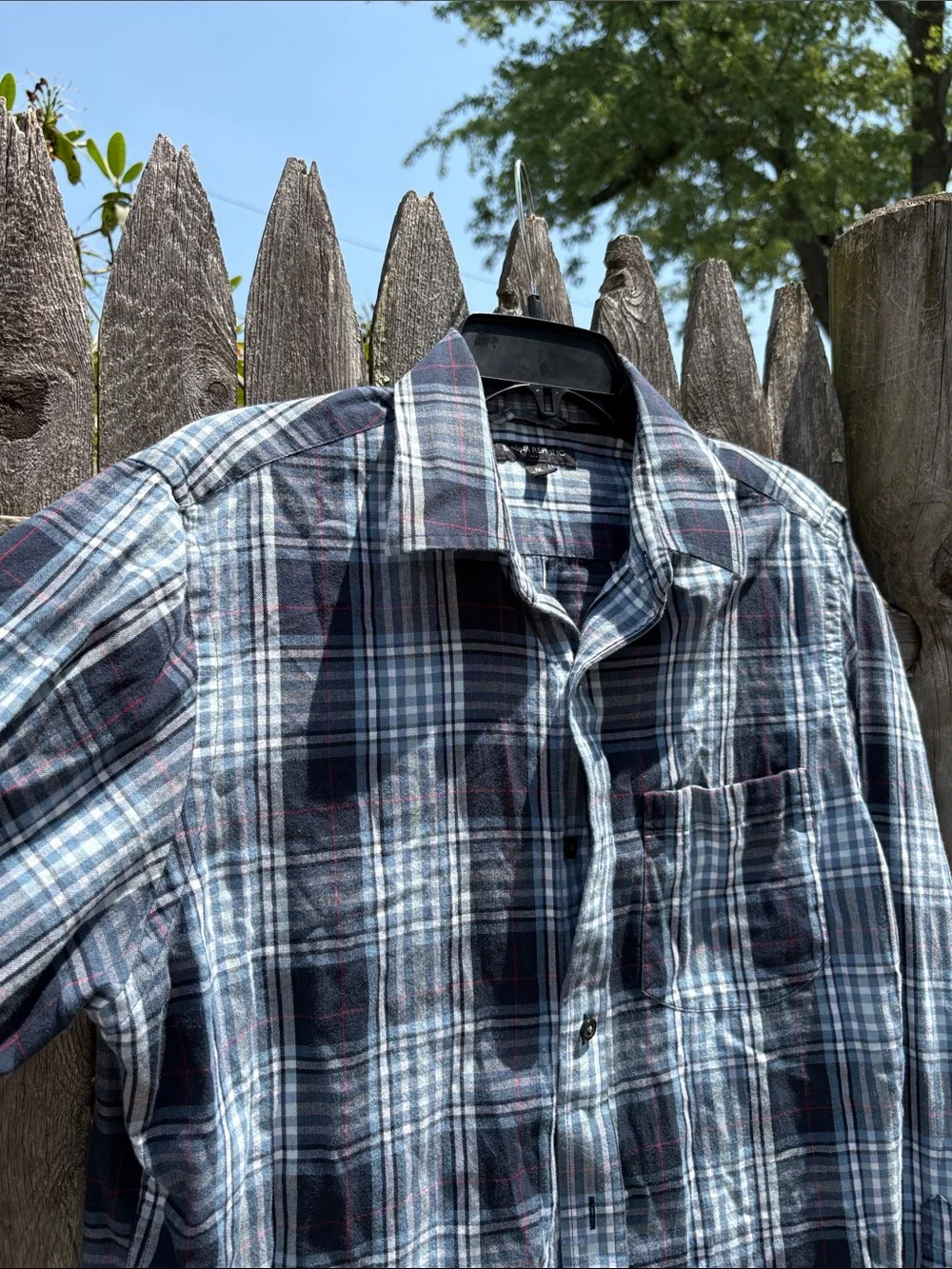 Banana Republic medium cotton flannel.